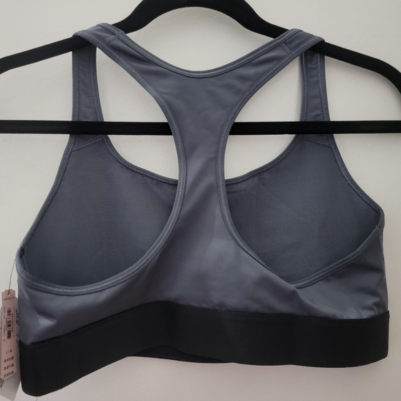 NWT Sport Bra - LRG - Grey - Lightweight - Picture 2 of 8